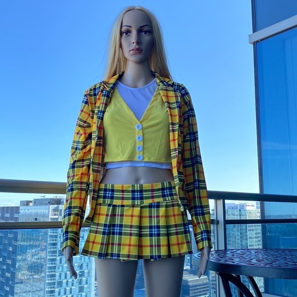 Cosplay School Girl Without A Clue Costume Size M/L / déguisement d’écolière - Picture 3 of 12